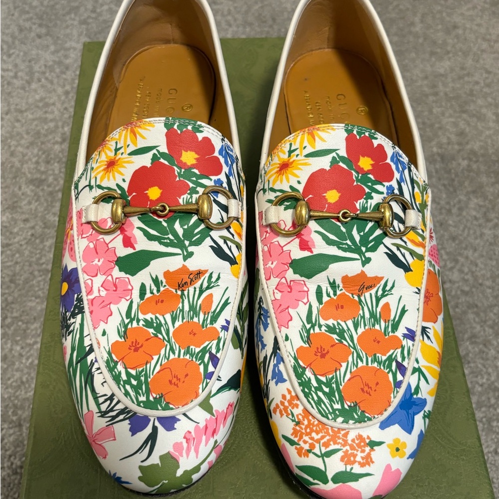 Gucci x Ken Scott horsebit loafers